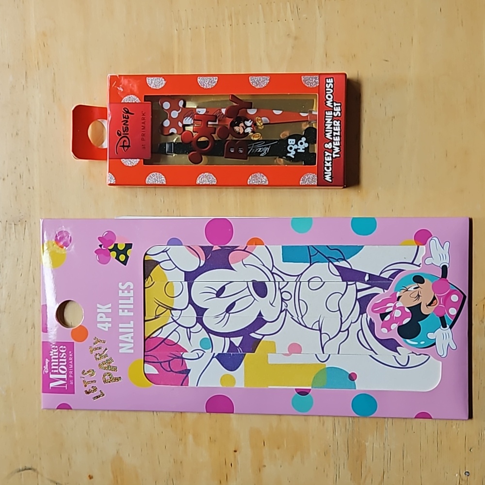 DISNEY TWEEZER AND NAIL FILES